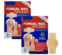 Luckinwish Toenail, Spitzu Toenail Patch Fungal, Luckinwish Nail Fungus, Fungal Nail Patches for Toenails, For Toenails Helps Restore Nails Resilience for a Smoother, Polished Look (42 PCS)
