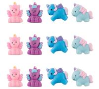 Luckious 12PCS Mini Squishy Toys, Sensory Stress Reducing Squishy Toys, Party Bag Stuffers, Kids Party Favours Suitable for Parties Birthday (Random Shape)