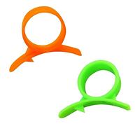 Luckious 2 Pcs Orange Peeler, Multifunctional Creative Fruit(Lemon Citrus) Peeler, Kitchen Tool (Random Color)