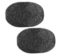 Luckious 2 PCS Pet Grooming Volcanic Stone for Dogs and Cats - Comfortable Massaging Stone for Hair Removal and Skin Care - Safe, Non-Slip, and Easy-to-Hold Pet Care Tool for Home Use