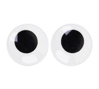 Luckious 2 Pieces Giant Googly Eyes - Large Self-Adhesive Googly Eyes for DIY Scrapbooking and Crafting Fun (80MM)