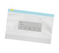 Luckious 20 Pcs Zip-Seal Refrigerator Storage Bags - Food-Grade Freezer Bags for Freshness Preservation - Convenient and Reusable Sealable Bags for Food, Fruits, and Kitchen Organization