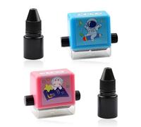 Luckious 2Pcs Roller Digital Teaching Stamp - Reusable Math Educational Toy for Addition and Subtraction Practice, Math Practice Questions Within 100