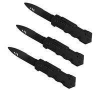 Luckious 3 Pieces Retractable Plastic Blade Toys, Disappearing Dagger Knife Prank Props, Fake Knife Prank Magic Props, Suitable for Children Adult April Fool's Day Party Gifts