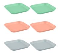 Luckious 6 PCS Pet Food Dish for Cats, Dogs, and Rabbits - Multi-Style Small Pet Bowls for Food Separation, Ideal for Serving Different Meals