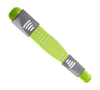 Luckious Adjustable Dual Purpose Plastic Measuring Spoon,Dual Head Design with Graduated Spoon,Measuring Graduated Spoon for Powdered Milk,Sugar,Salt