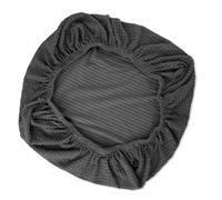 Luckious Black Waterproof Office Chair Cover, Stretchable, Machine Washable, Protects from Spills & Stains, Fits Most Office & Kitchen Chairs