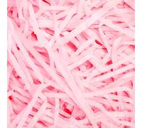 Luckious Brand 100g Light Shredded Tissue Paper 100g Light Shredded Tissue Paper Tissue Paper for Gift Boxes Decoration (Pink or White)