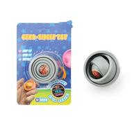 Luckious Brand Decompression 3D Gimbal Gyro Roller Luminous Ball - Colorful Hemisphere Fidget Spinning Toy for Stress Relief and Entertainment, 2211-133B, Grey