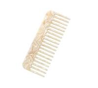 Luckious Large Hair Detangling Comb - Wide Tooth No Handle Comb for Curly Hair, Ideal Curl Comb and Shower Comb for Effortless Detangling (Yellow)