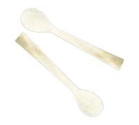 Luckious Pack of 2 Handmade Caviar Spoons - Mother of Pearl (MOP) Caviar Spoon Set, 2212-175B
