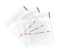 Luckious Self-Sealing Bags for Easy Packaging: 100 Pcs Wax Melt Packaging Bags with Adhesive Stickers