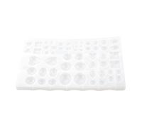 Luckious Silicone 3D Gem Diamond Molds - Resin Molds for Crafting Jewelry, Fondant, Cake Making, Handcrafts, and Epoxy Casting