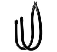 Luckious Skateboard Wall Mounted Hook Hanger Skateboard Storage and Display Rack Car Rear Seat Hanger for Skateboards, Guitars, Headphones, Hats Indoor and Outdoor Hangers