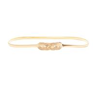 Luckious Women's Metal Elasticated Stretchy Spaghetti Belt,Fashion Alloy Buckle Stretchy Spaghetti Belt,Gold Corset Belt for Dresses,Pants