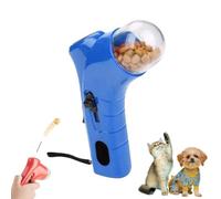 LUCKKY Cat Treat Gun, Cat & Dog Treat Launcher, Pet Snack Dispenser, Interactive Training Toys, Adult Pets, Small Breeds, Outdoor Use, PP Plastic, Unscented, 18.5x4.3x4.5cm, 1 Count