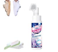 LUCKKY Circulatik Foam No Rinse Shoe Cleaner - Instantly Brightens & Whitens Shoes, 150ml Sneaker & White Shoe Cleaners, Shoe Cleaning Kit for Leather, Suede, Canvas (1Set)