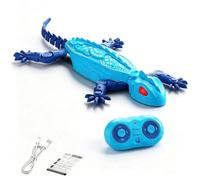 LUCKKY Gecko Rush Cat Toy that Climbs the Wall, Wall Climbing Gecko, Walls Climbing Lizard Toy for Cats, Remote Control Climbings Geckos Toys with LED Light