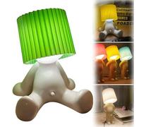 LUCKKY Modest Mike Naughty Night Lamp, Modest Mike Lamp, Shy Boy Night Light, Shy Boy Table Lamp, A Little Shy Man Creative Lamp, Creative Night Light, OMG That Wiener Switch (Green-B)