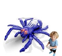 LUCKKY Wall Climbing Gecko Spider Toy, Remote Control Electric Lizard Robot, 360° Rotating Anti-Gravity RC Toy with LED Lights, Rechargeable Fun Interactive Wall Climbing Toys for Boys Girls Gift