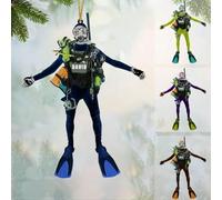 Luckluccy Custom Personalized Scuba Diver Acrylic Ornament,Xmas Tree Decor,Gift for Diving Lovers,Custom Name,Sport Lover,Birthday