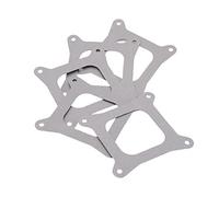 Luckmart Carburetor Carb Base Gasket Open Flange Carburetor Mounting Gasket 5 PK G70X5 Fit for Holley Edelbrock Barry Grant Carter AED QFT 5 PCS