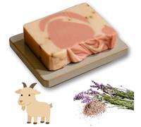 Lucknel Handmade Natural Soaps - Single Piece (1 Piece - Goat Milk Lavender Soap)