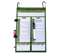 Luckxing Batting Order Board for Dugout | Erasable Baseball Position Board - Magnetic Teaching Guidance Double-Sided Softball Clipboard for Coaching Management Tournament Sports Outdoor Youth League