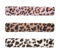 Luckxing Cat Minister Toy for Cats, Cat Toy with Catnip - Kitten Cushion Strips, Interactive 3X, Plush Pet Cushion, Soft Leopard Pattern Toy for Indoor Cats