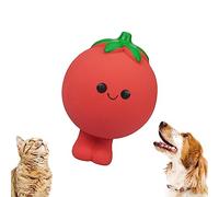 Luckxing Dog Squeaky Toys - Vegetable Puppy Chewing Toy - Latex Large Pet Toys Soft Interactive Toys Fetch Balls Toy for Small Medium Large Chewers