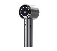 Luckxing Personal Electric Fan,Portable USB Charging Personal Turbo Fan for Camping - Digital Display Air Cooler for Women Teens Girls Youth Men Athletes Boys