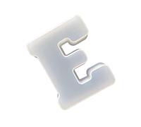 Luckxing Silicone Mould - Large Alphabet Epoxy Resin Mold | Big Letters Moulds for Resin, Silicone Mold for Making Cake Cookie Candle Crystal