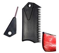 Luckxing Surfing Wax Comb Remover, Surfing Wax Comb Cleaner with Fin Key, Wax Cleaning Remover Accessories for Skateboard Surf Board