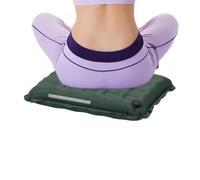 Luckxing Travel Cushion Airplane Seat,Compact Pad with Reflective Strip - Inflatable Airplane Seat Cushion - for Long Flights Backpacking Hiking Mountaineering Picnic Outdoor Car Kids Adult