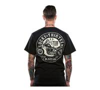 Lucky 13 Black T-Shirt Sin Nera 2XL