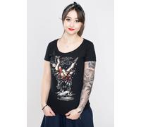 Lucky 13 - Down With The Ship Ladies Black - Girly - black - XL - 100% Cotton XL
