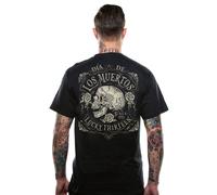 Lucky 13 T-Shirt Shirt Men Dead Skull Black/Schwarz