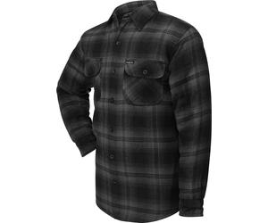 Lucky 13 T-Shirt Shocker Lined Flannel Grey/Black