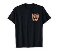 Lucky 8 Ball Traditional Old School Tattoo Flash T-Shirt
