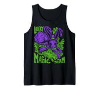 LUCKY AND MAGIC. PURPLE RABBIT ILLUSTRATION Tank Top