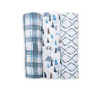 Lucky Baby L2-LJ452 Set of 3 Covers, Navy Mountain