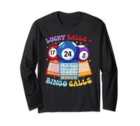 Lucky Balls Bingo Calls Long Sleeve T-Shirt