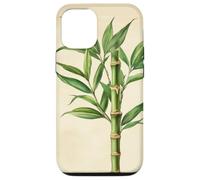 Lucky Bamboo Vintage Scientific Illustration Plant Case for iPhone 12/12 Pro