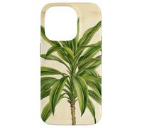 Lucky Bamboo Vintage Scientific Illustration Plant Case for iPhone 14 Pro