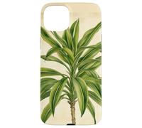 Lucky Bamboo Vintage Scientific Illustration Plant Case for iPhone 15 Plus