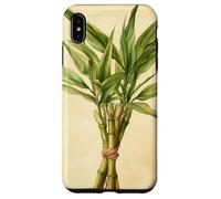 Lucky Bamboo Vintage Scientific Illustration Plant Case for iPhone XS Max