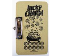 Lucky Bingo Board Stationery Multi Game Hanging Clasp Metal Clip Toys Kids Adult