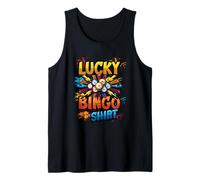 Lucky Bingo Game Player Quote This is My Lucky Bingo Tank Top