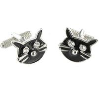 Lucky Black Cat Cufflinks