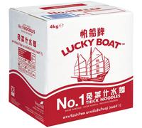 Lucky Boat No.1 Thick Noodles - 1x4kg